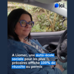 Reportage Ici Picardie sur l'auto-école sociale de Liomer